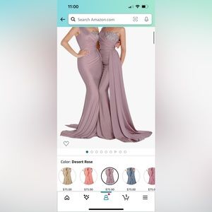 Brand new, size 4. Color desert rose.